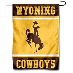 Wyoming Cowboys Garden Banner Flag