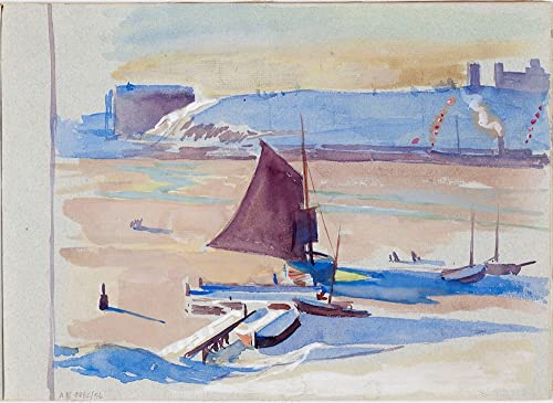 Carnet de croquis d'Albert Edelfelt impression murale style graffiti moderne 60x90