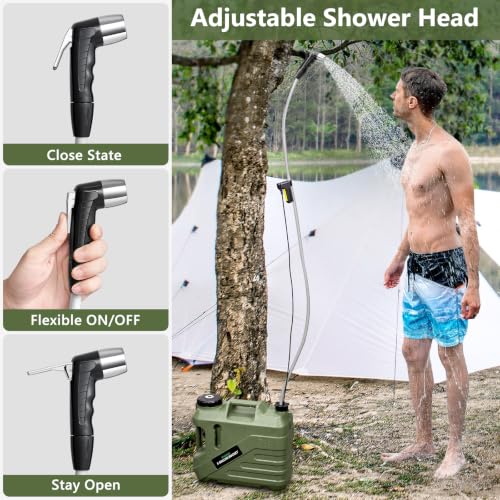SPACEREST Camping Shower with Jug