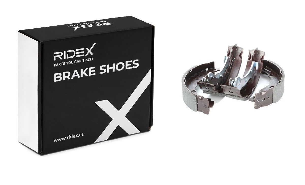 RIDEX 70B0124 Kit ganasce freni Posteriore con leva freno a mano Compatibilità con CITROËN C3 I Hatchback FC, FN