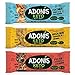 Produktbild Adonis Keto Riegel | Gemischte Snack Box | 100% Natürliche Nuss Snacks, Low Carb, Vegan, Glutenfrei, Low Sugar, Paleo Bars - 16er Box