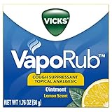 VICKS VAPORUB LEMON SCENT OINTMENT 1.76 OZ (PACK OF 3) (OLD)