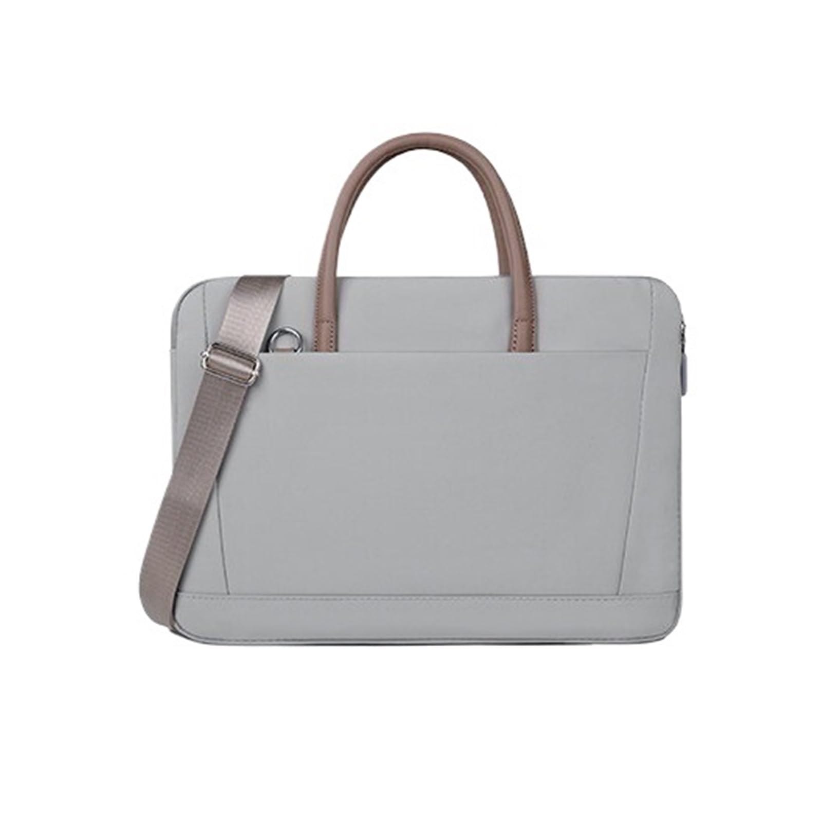 Per l'ufficio Borsa a tracolla for laptop in tessuto Oxford. a for a for affari/viaggi Portatile e facile da riporre(Grijs,M)