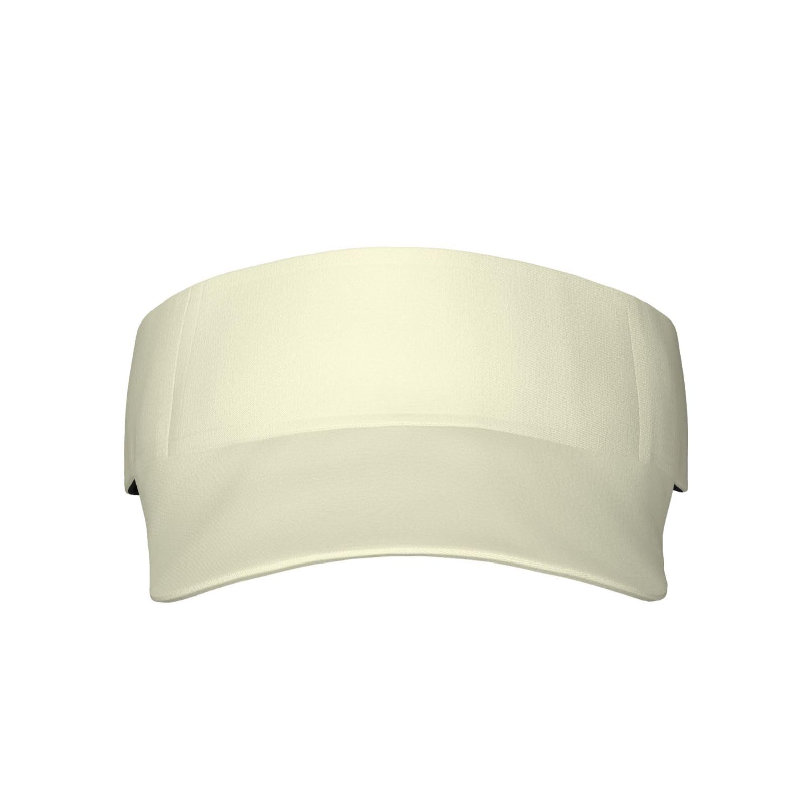 Djngn Unisex Cream Color Sun Visor Hat Men Women Summer Beach Cap Sport Visors For Running Cycling Fishing