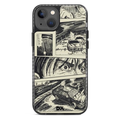 Image of DailyObjects Polycarbonate Mayhem Stride 2.0 Magnetic Case Cover for iPhone 15 | Compatible with Wireless Charging Slim Back Cover with Inner Magnetic Ring Shockproof, Multicolor
