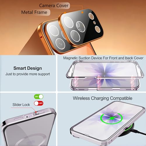 Coque iPhone 17 Pro antichoc avec verre trempé intégral 360