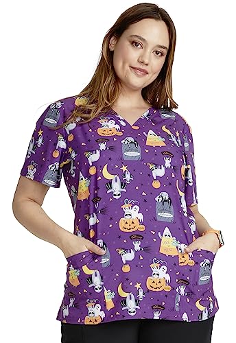 Blouse à col en V Cherokee Prints CK671 tunique médicale femme