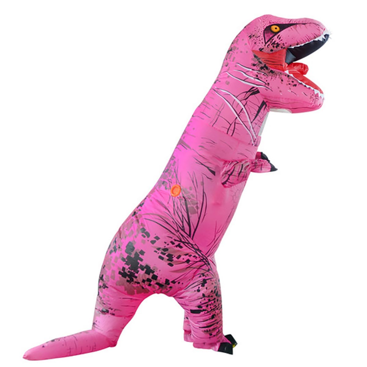 Wohablow Inflatable Dinosaur Costume Adult and Kid, Funny Blow up T-Rex Costumes for Halloween Cosplay Party,Fancy Dino Costume Outfit