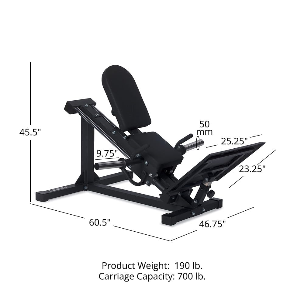 Amazon.co.jp: Titan Fitness プレート搭載リニアハックスクワット