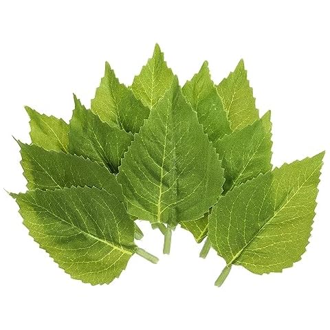 PATIKIL 3.5x2 Silk Artificial Green Leaves Cover