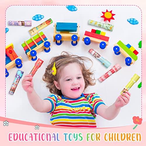 48 Pcs Kaleidoscopes, Vintage Classic Kaleidoscope Toys Educational Party Favors For Stock Stuffers Bag Fillers For Boys And Girls Birthday And School Carnival Prizes, Random Patterns (Cute Style) #TOP4