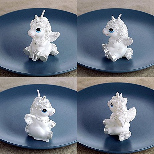 3D Unicorn Candle Mold - Moldfun Unicorn Silicone Mold For Handmade Fondant, Gum Paste, Soap, Bath Bomb, Lotion Bar, Plaster, Polymer Clay #TOP3