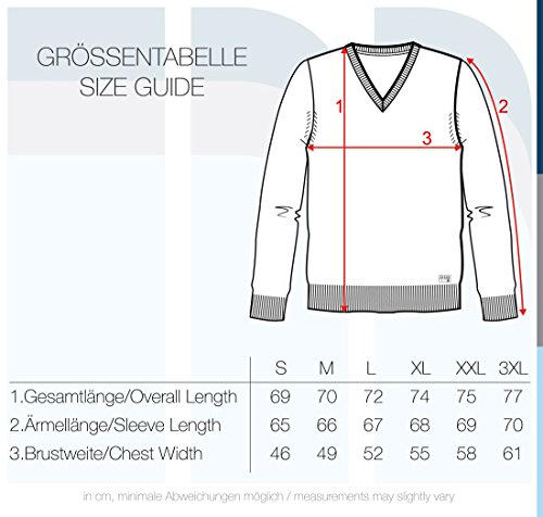 Pull col en V pour homme en maille fine idéal pour le bureau