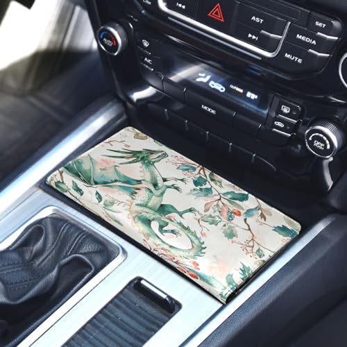 Organizador de auto de cuero miniatura 5