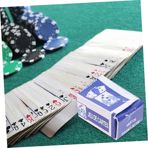 2 Stück Maßstab Teiliges Stabile Pokerkarten mit Klarem Muster Kreatives Brettspiel für Erwachsene und Dekoratives Kartenspiel für Zuhause Büro Bar Zufälliger Stil – Bild 6