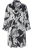 Figurschmeichelnde Form EMILIA LAY Longbluse mit 3/4-Arm und Hemdkragen Damen