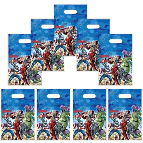 leuaxmy 30PCS For superhero party gift bags supplies and decorations. Perfect for cartoon parties ideal for kids and great for family events prizes carnivals and Christmas