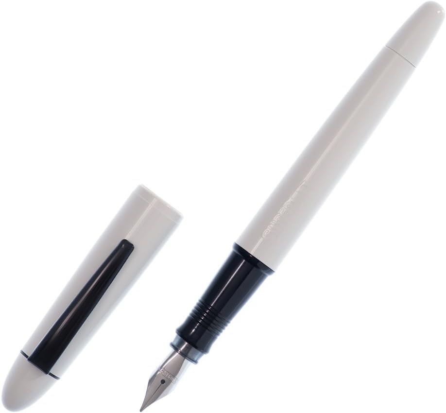Super5 Pens & Inks Germany Fountain Pen, 0.7mm, White