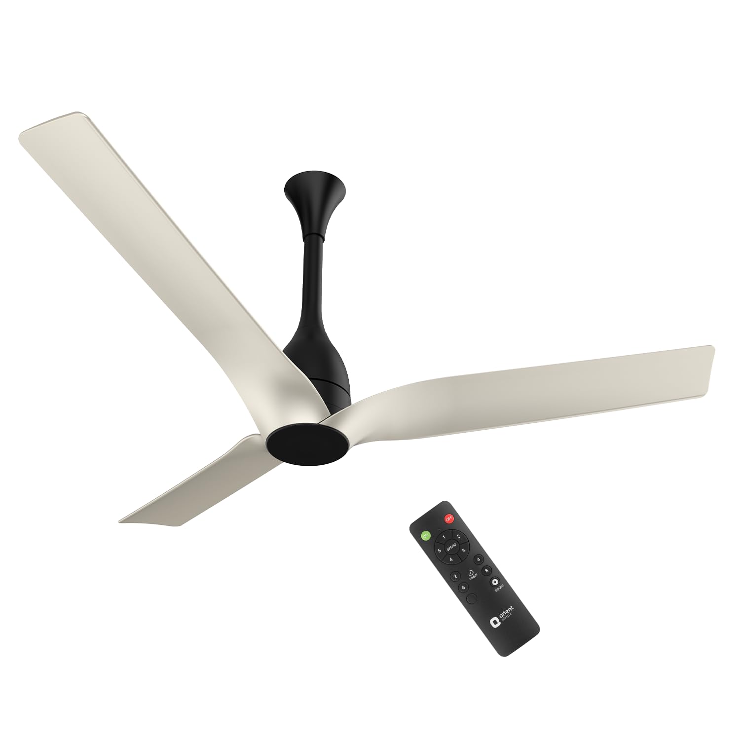 Orient Electric Aerosilent | India’s Most Silent Fan | Less than 50dB| 1200mm BLDC Ceiling Fan with Remote | BEE 5-Star Energy-Efficient Fan | Red Dot Design Winner| 5-Year Warranty | Dune Gold discount deal