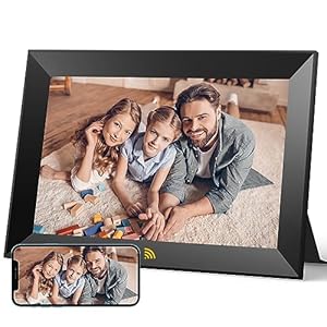 KODAK Marcos Fotos Digitales WiFi de 10.1 Pulgadas con Pantalla Táctil IPS en Alta Definición, 32 GB RAM y Capacidad de Compartir Fotos y Videos Mediante la App