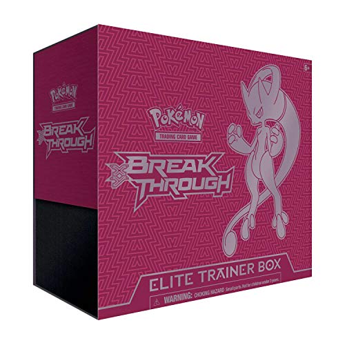 Pokemon TCG: X&Y 8 Breakthrough Elite Trainer Box-Mewtwo Y X&Y 8 Y- Over 65 Cards, Pink
