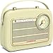 Produktbild Nordmende Transita 130 - portables DAB+/UKW-Retroradio mit UKW Frequenzregler (Bluetooth-Audiostreaming, USB, Dot-Matrix LC-Display, Akku für bis zu 24 Stunden, Tragegriff, Kunstleder-Gehäuse) beige
