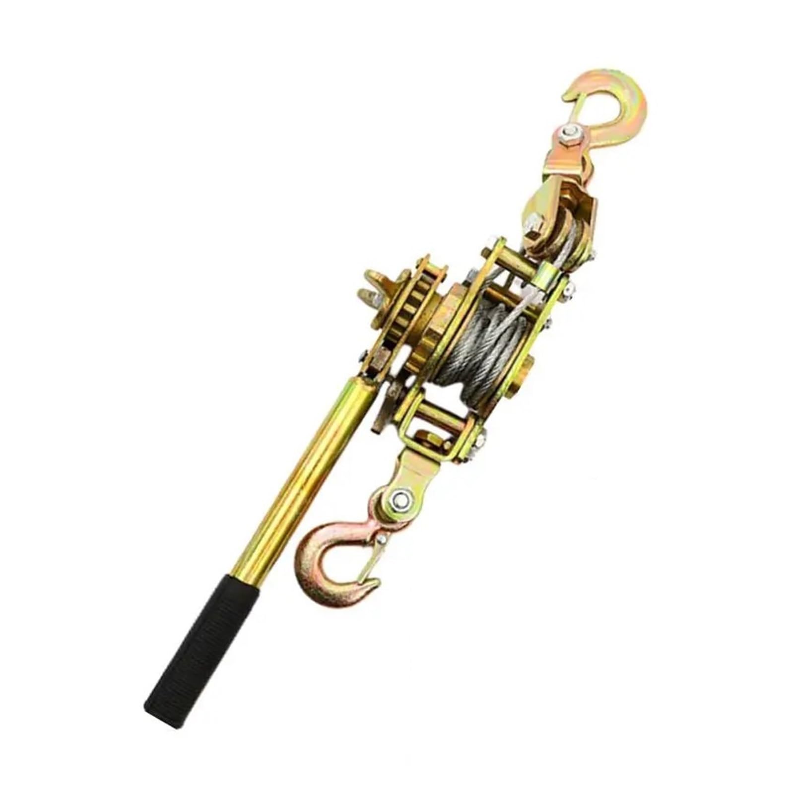 Heavy Du Rope Teoner Polea con trinquete manual de 2T Capaci ideal para levantar barcos y remolques y elevación fiable
