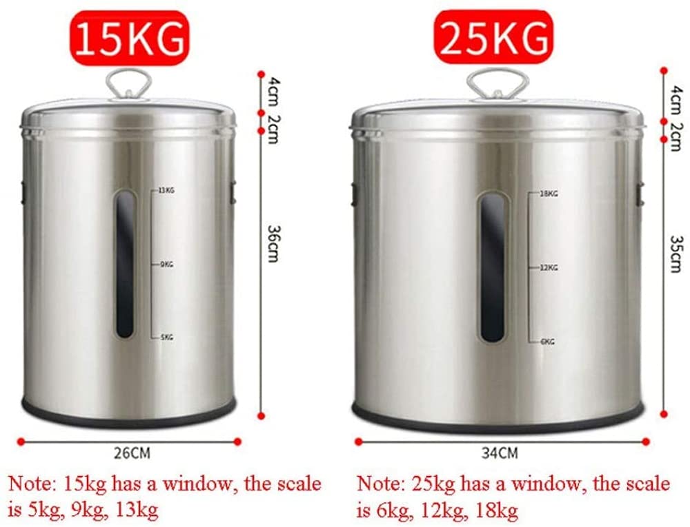 Secchio Ermetico Per Alimenti 20 Litri - Contenitore Per Riso