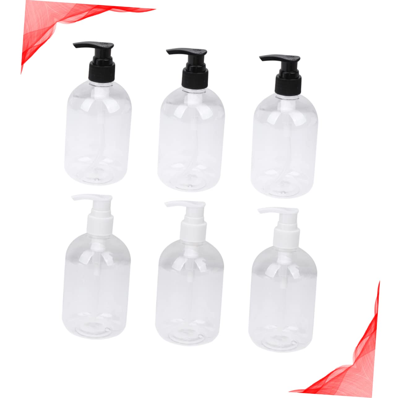 FRCOLOR 12pezzi Contenitori Ricaricabili Per Gel Doccia e Shampoo Da Bottiglie Per Cosmetici Per Casa e Viaggi