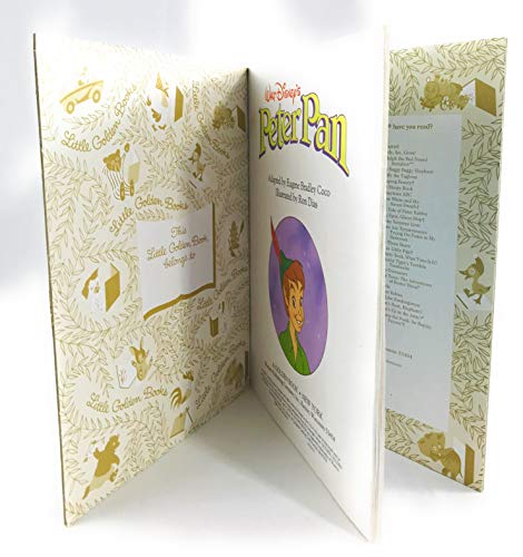 Walt Disney's Peter Pan (Adapted By Eugene Brad... 0307622819 Book Cover