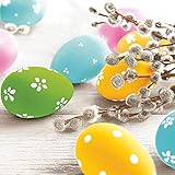 20 Servietten Ostereier und Weidek?tzchen | Natur | Blumen | Frühling | Ostern | Ostermotiv | Osterdeko | Tischdeko 33x33cm