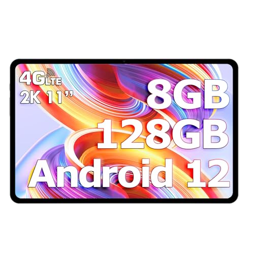 TECLAST Tablet Gaming Android 12 T50 Tablets 11 Inch 8GB RAM+128GB