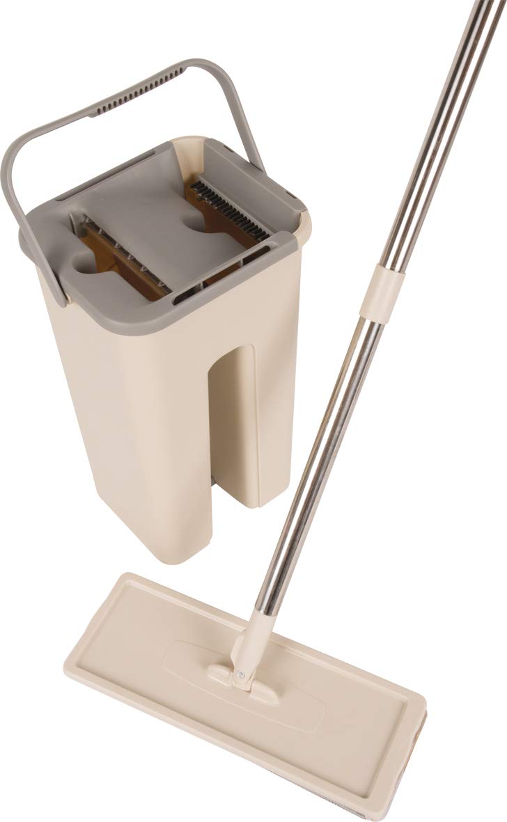 Scopa Industriale Per Pavimenti Testine Per Scopa A Spinta &ndash; Confezione Da 5, In Cotone Resistente, Colore Verde, 300g Testine Scopa 34cm