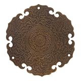 Conception : le design des appliques est un symbole traditionnel de bonne chance, ce qui en fait un ajout significatif à tout décor, appliques antiques en métal, embellissements en métal pour meubles