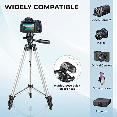 Image of Tygot T-720 (52 inch) Tripod for Smartphones & Cameras & Gorilla Tripod /Mini 33 CM (13 Inch) Tripod for Mobile Phone with Phone Mount & Remote | Flexible Gorilla Stand for DSLR & Action Cameras