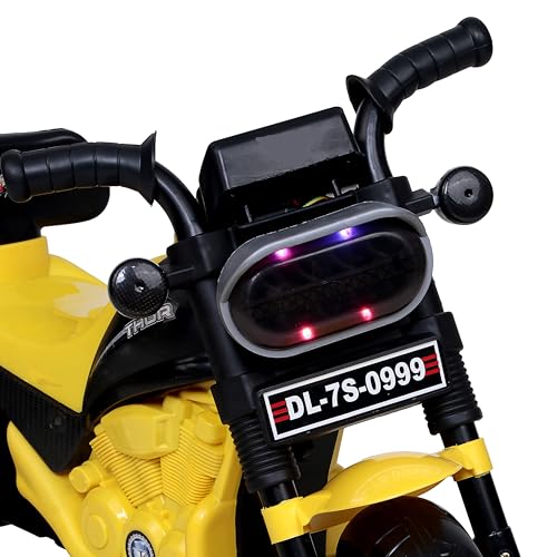 Image of Delhi Retailer Tricycle with Light & Music /Baby Trike /Age Group 2 Year to 5years (Red) (Yellow)