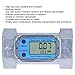 Turbine Flow Meter, Industrial 2In Valve Digital End Turbine Meter Electronic Digital Fuel Liquid Water Gas Oil Flowmeter 2In 2.3V‑3.3V Llw‑50 for Measure Kerosene Gasoline