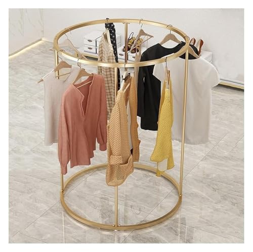 Portant à vêtements rond : la solution au sol pour valoriser vos collections