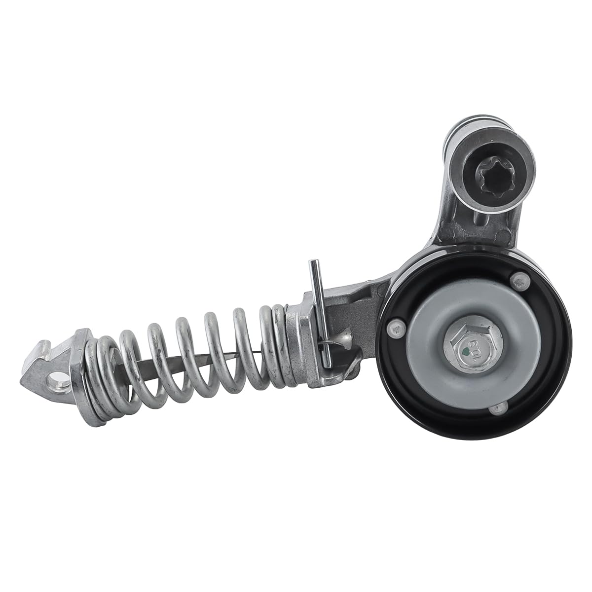 Polea tensora Tensor de correa acanalada en V compatible con Astra G H J Corsa B C D E Insignia Meriva Mokka X Zafira Adam Tigra Agila Cascada Combo Aveo Cruze Orlando Trax