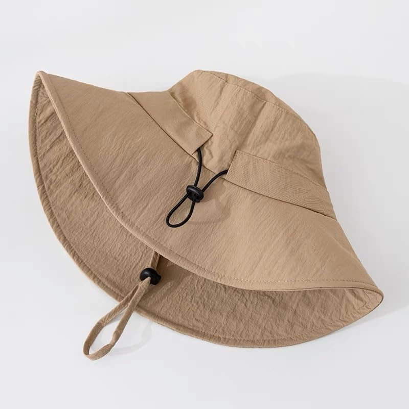 Waterproof Bucket Hat, Wide Brim, UV Protection, Quick-Drying, for Fishing, Hiking, Safari, Outdoor, Men & Women - Image 4