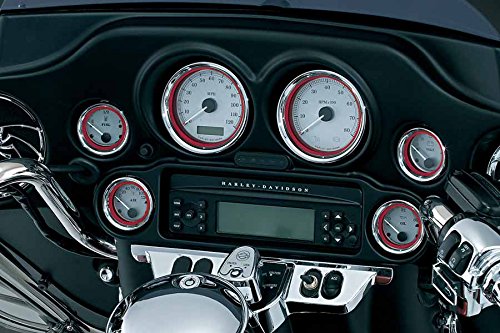 ハーレー　クリアキン　スピード＆タコ　LEDメーターベゼル ハーレー用パーツ カスタムパーツの通信販売 ネオファクトリー