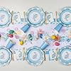 Bonjour Fête Easter Bunny Pastel Floral Paper Party Small Bunny Plates | Premium Party Supplies | Spring Parties, Easter Brunch, Garden Gatherings, Baby Showers, & Kids Celebrations | Pack of 8, 8.5" #5