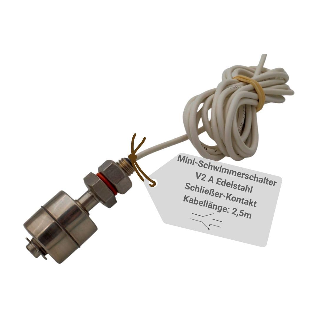 Mini-Interruptor de Flotador de Acero Inoxidable G1/8 200941
