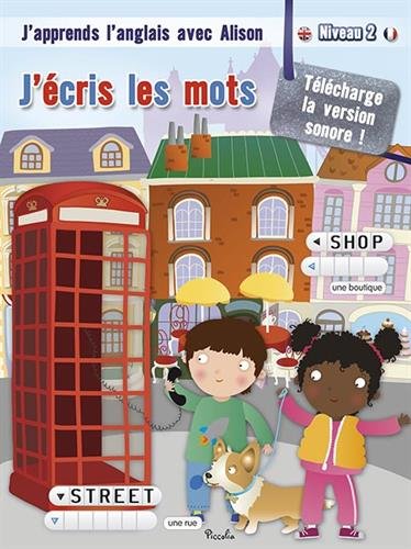 jecris les mots