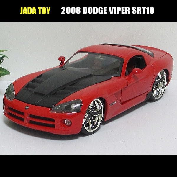 Amazon | 1/24ダッジ バイパーSRT10/2008(レッド)/BIGTIME/JADA TOYS