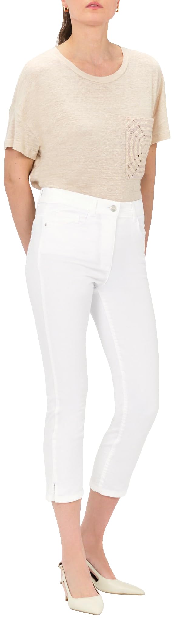 CAROLL Pantalon Slim Pantacourt