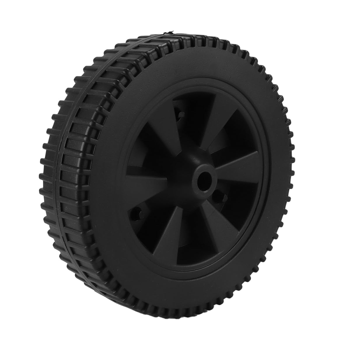 2 Pezzi di Ricambio per Ruote da 7 Pollici per Barbecue, Accessori per Ruote in plastica per Barbecue (175 mm)