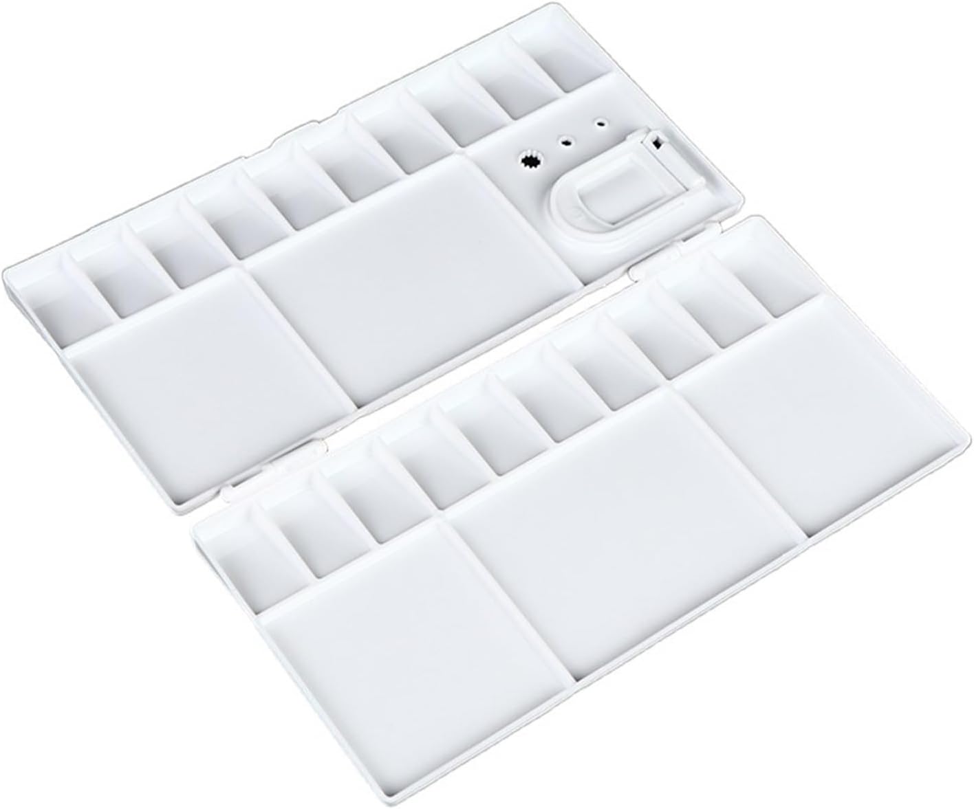 25Grid Folding Watercolor Palette Watercolor Paint Tray Box Atercolor Pigment Box Painting Tool Artistic Supplies