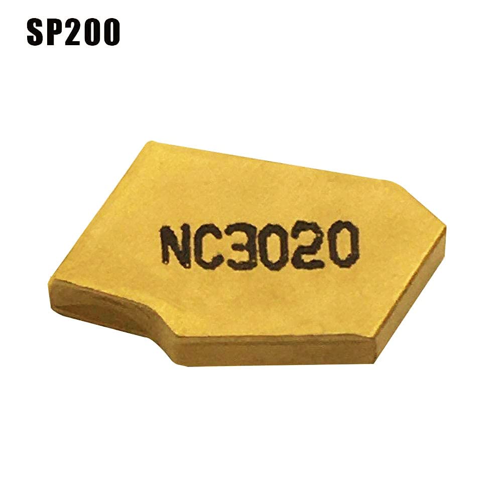 SP200 Grooving Inserts - Carbide Cut-Off for Steel -2