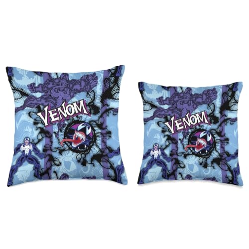 Coussin Venom Marvel de qualité supérieure avec imprimé textile durable